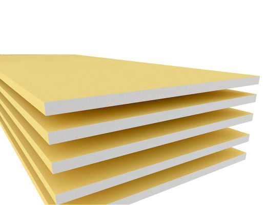 el tablero de yeso afilado 12m m de la fibra de vidrio del borde reforzó 1220m m x 2440m m