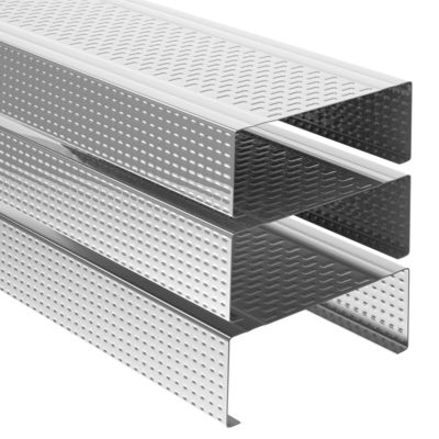 Buen precio Perfiles de aluminio de la mampostería seca del cartón yeso con el tratamiento superficial revestido del cinc en línea