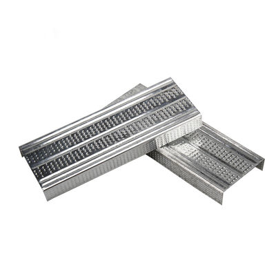 Buen precio canal de acero de Furring de la mampostería seca de la luz de la anchura de 75m m para la pared de división en línea