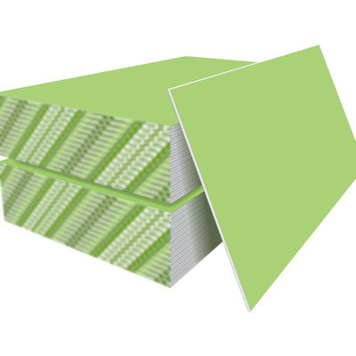 Buen precio Color de marfil del yeso del cartón yeso impermeable de la fibra de vidrio para el sistema de las paredes de división de la mampostería seca en línea