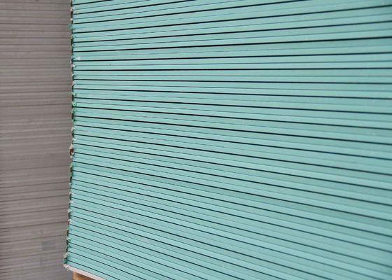 Buen precio 1200 mm de ancho tablero de yeso verde tablero de yeso resistente al agua para láminas de pared seca y techos en línea