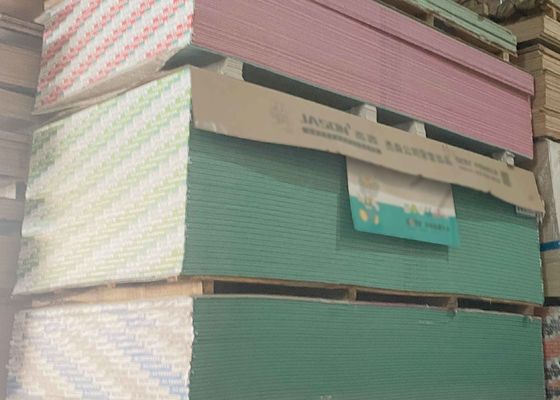 Buen precio Personalizado 9.5Mm/10.5Mm/12Mm Placa de yeso estándar Resistencia al molde Decoración interior Placa de yeso en línea