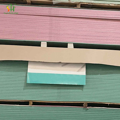 Buen precio Tabla de yeso a prueba de fuego 4x8ft 9mm para paredes interiores en línea