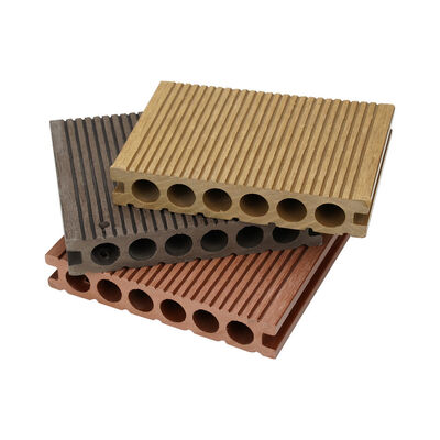Buen precio Decking de madera de grano 3D Wpc Antideslizante y impermeable Decking compuesto para patios y cubiertas en línea
