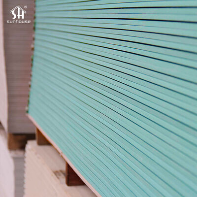 Buen precio Venta directa Sunhouse 4X8Ft Tabla de yeso resistente al agua estándar para decoración exterior para aplicaciones exteriores hecha de yeso en línea